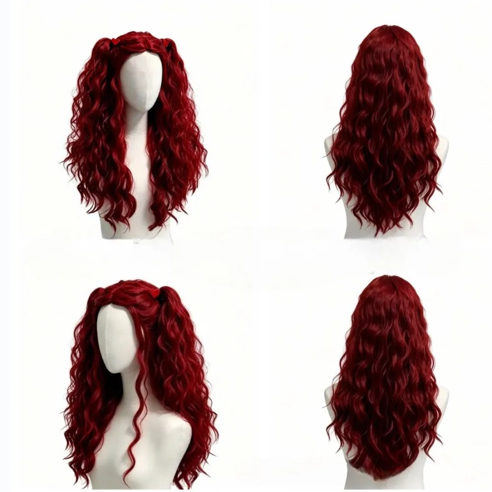 2026년 출시, 빨간색과 파란색이 섞인 긴 컬 스타일 - Women'S Red Accessories 리뷰 및 가격