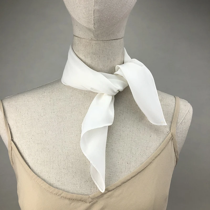 새로운 여성 실크 스카프 스퀘어 넥 Shawls 레이디 - Silk Scarf Square 리뷰 및 가격