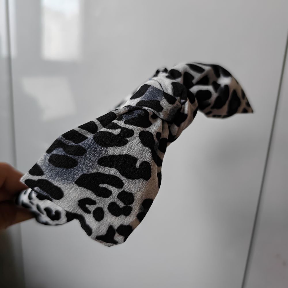 레오파드 무늬 헤어밴드, 리본 장식, 십대 소녀들을 위 - Women Accessories Sale 리뷰 및 가격