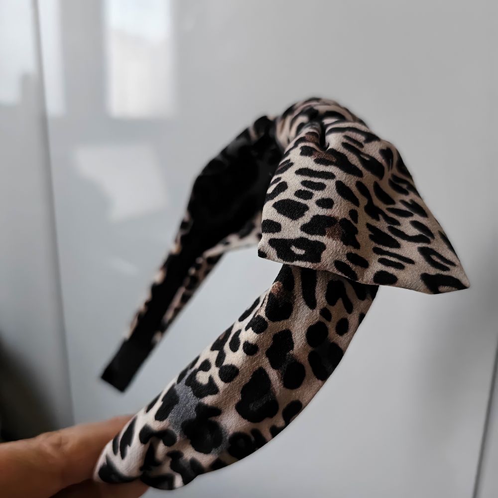 레오파드 무늬 헤어밴드, 리본 장식, 십대 소녀들을 위 - Women Accessories Sale 리뷰 및 가격
