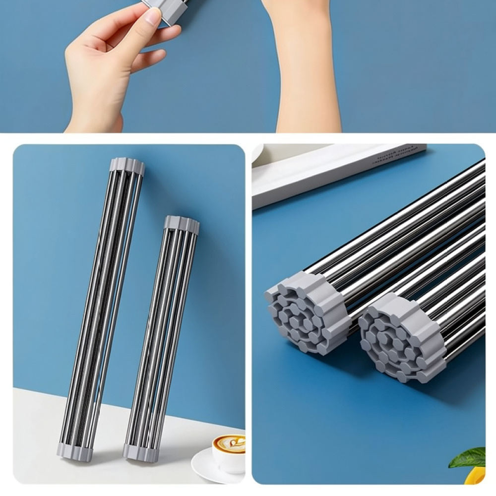 스테인리스 스틸 식기 건조대, 주방 싱크대용, 접이식, - Women Kitchen Accessories 리뷰 및 가격